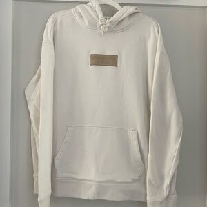 Abercrombie & Fitch Men's White Hoodie